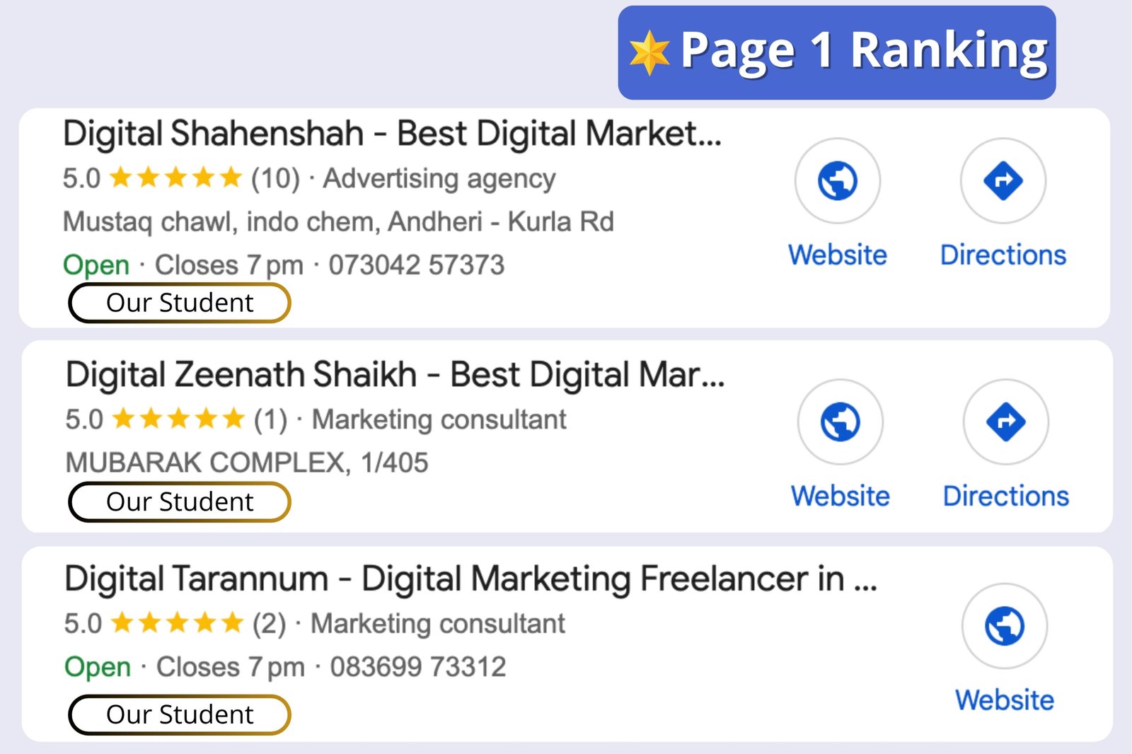 Page 1 Ranking (1)
